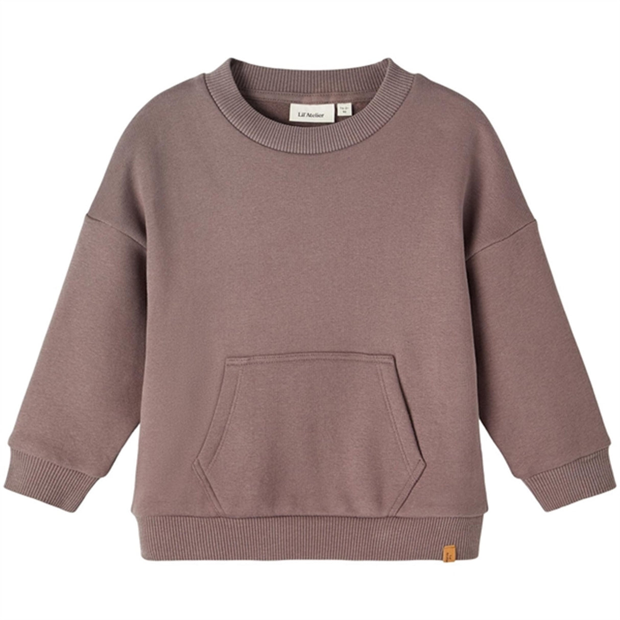 Lil' Atelier Plum Truffle London Oversize Sweatshirt