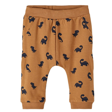 Name it Toasted Coconut Tas Dinosaur Sweatpants