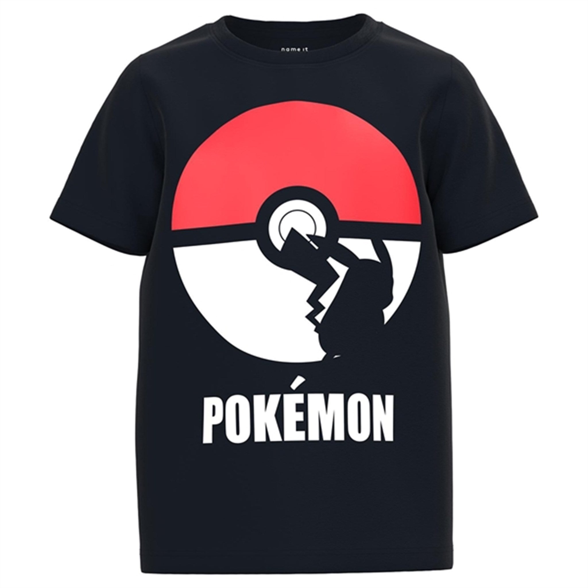 Name it Black Nabel Pokemon Noos T-shirt
