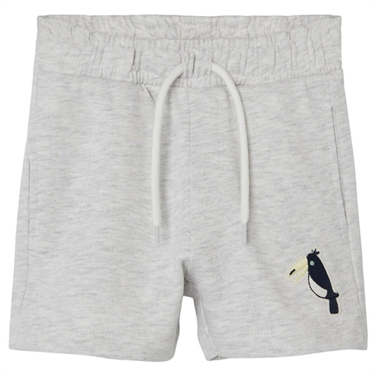 Name it Light Grey Melange Dik Sweat Shorts