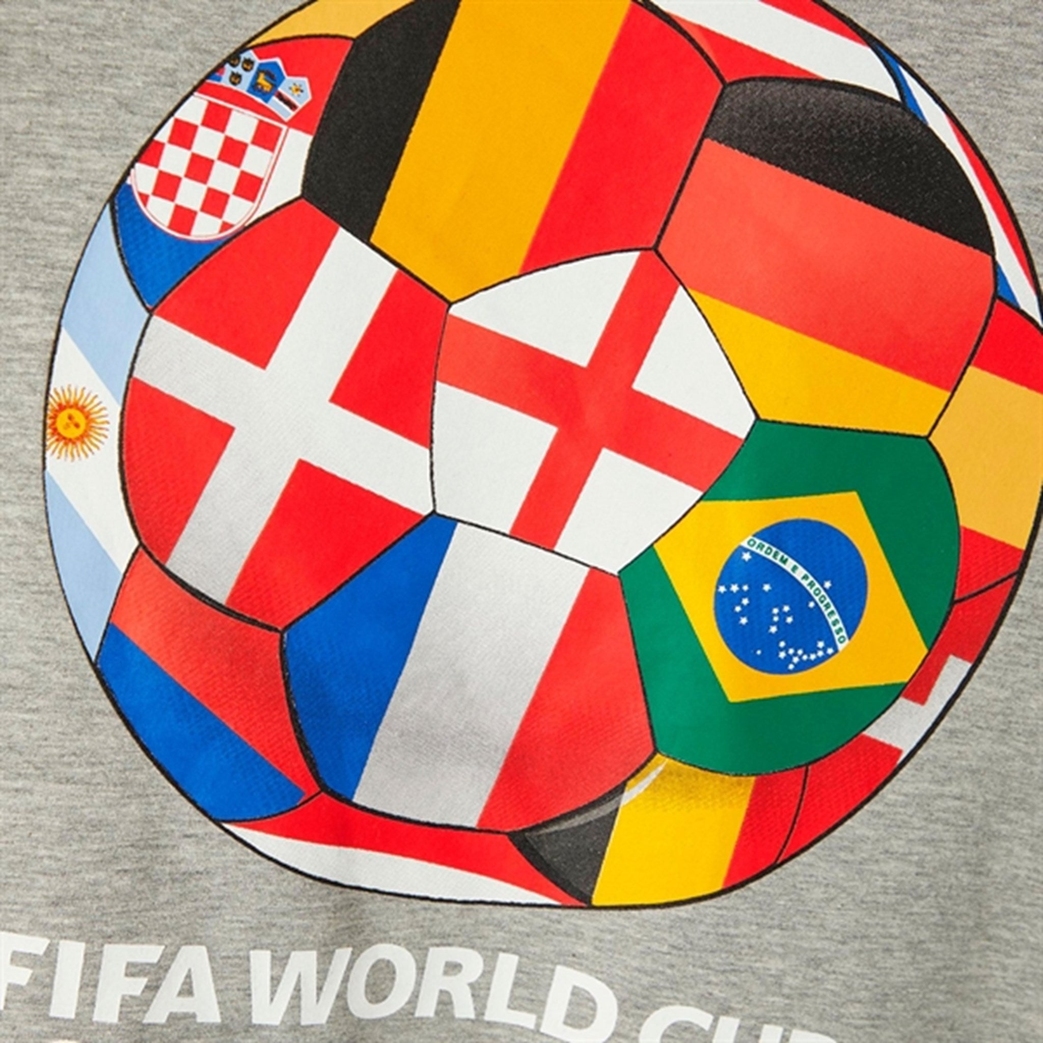 Name it Grey Melange Amuras FIFA World Cup 2022 Sweatshirt 3