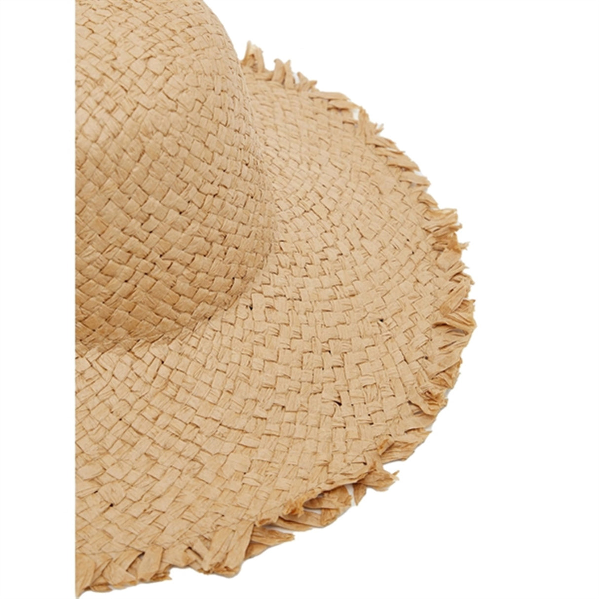 Lil'Atelier Straw White Peppers Fenjo Beach Hat 2