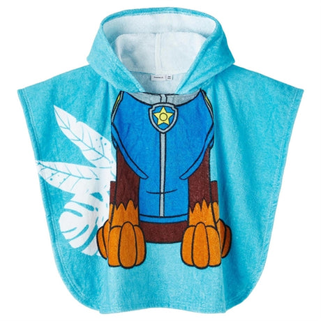 Name it Bachelor Button Molte Paw Patrol Poncho Towel