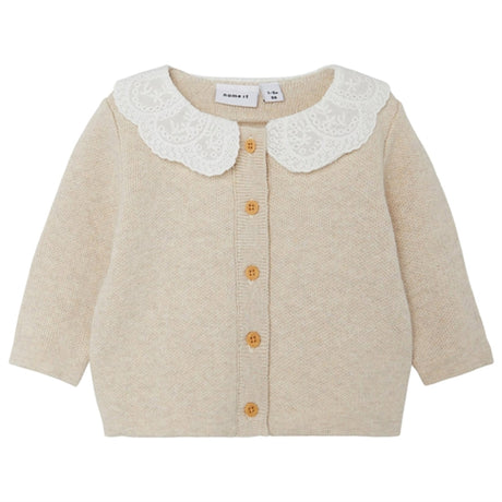 Name it Peyote Melange Famia Knit Cardigan