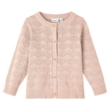 Name it Créme De Pêche Desolle Knit Cardigan