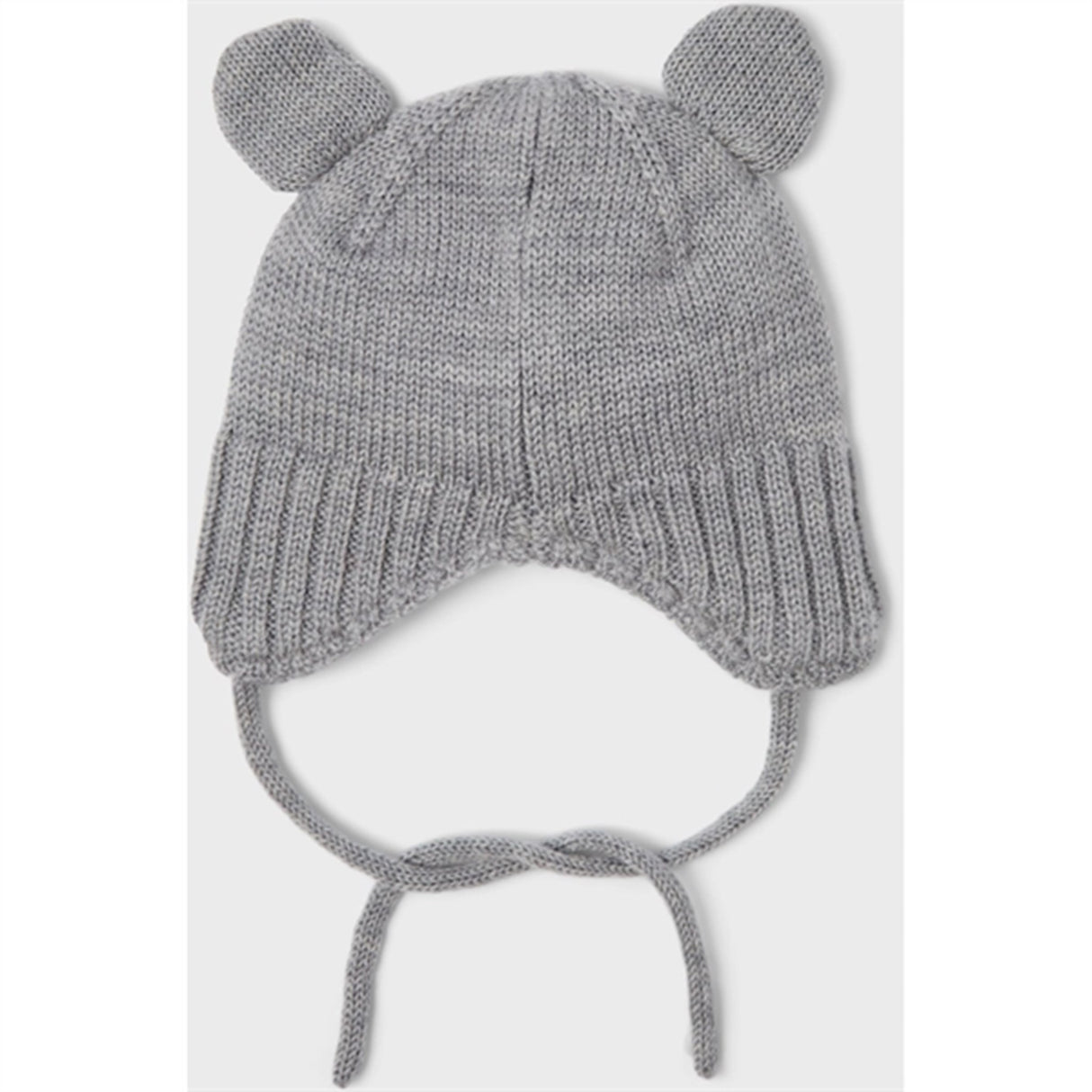 Name it Grey Melange Runi Wool Knit Hat 3