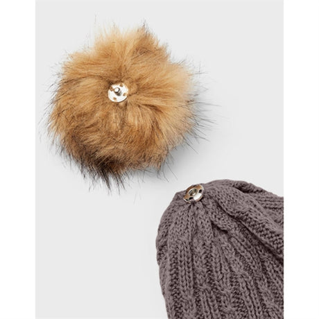 Name it Peppercorn Wrilla Wool Knit Hat 2