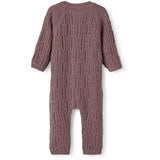 Name it Peppercorn Wrilla Wool Knit Onesie 3