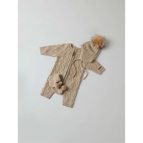 Name it White Pepper Wrilla Wool Knit Onesie 2