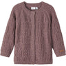 Name it Peppercorn Wrilla Wool Knit Cardigan