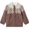 Name it Peppercorn Wriss Wool Knit Cardigan