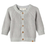 Lil'Atelier Harbor Mist Emlen Knit Cardigan