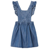 Name it Medium Blue Denim Mia Frill Denim Dress 4