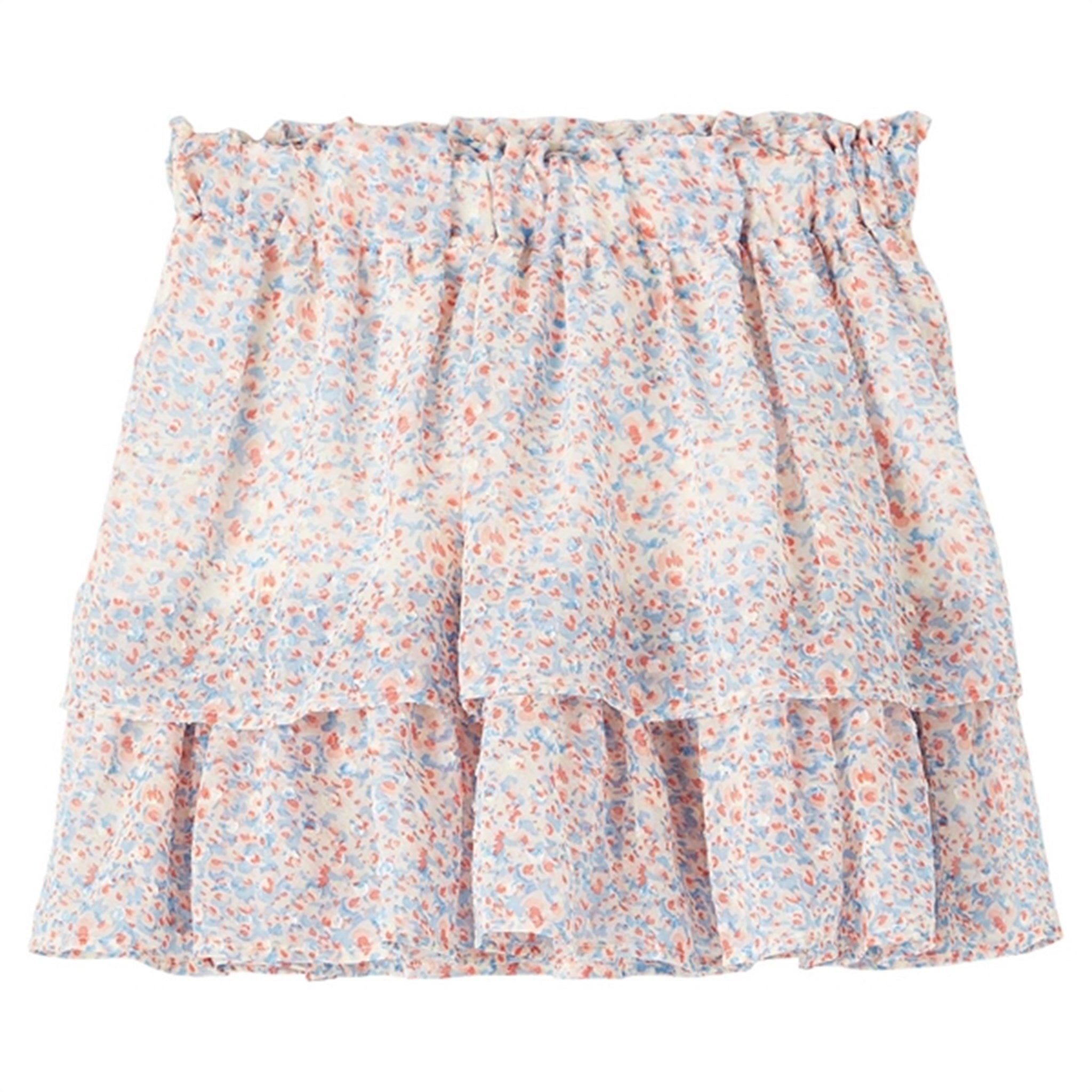Name it Peach Nectar Fisilk Skirt