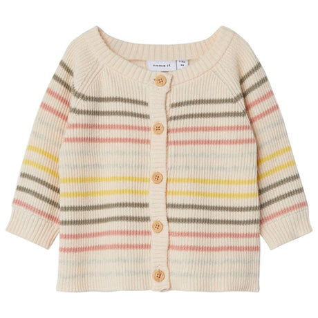 Name it Créme De Pêche Hipas Knit Cardigan