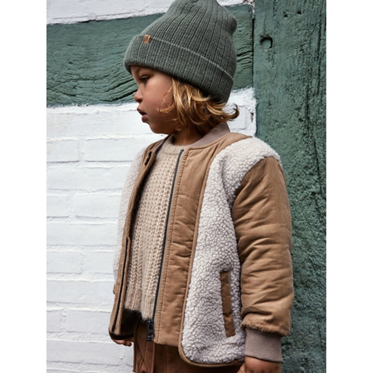 Lil'Atelier Fog Nalo Bomber Sherpa Jacket 2