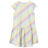 Name it White Alyssum Rainbow AOP Vigga Dress