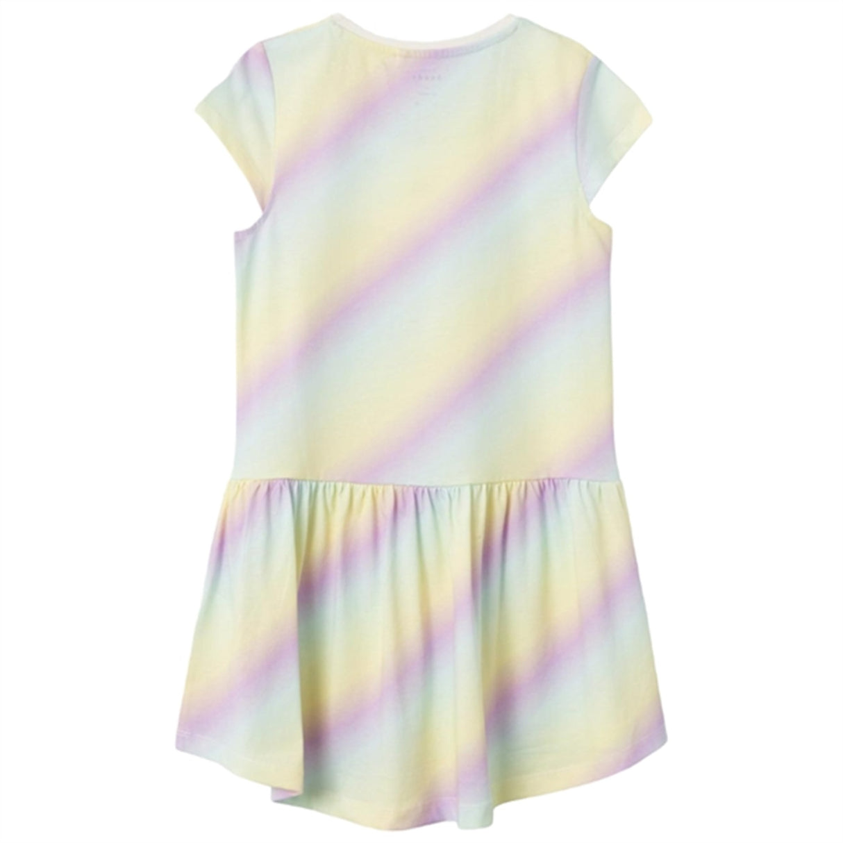 Name it White Alyssum Rainbow AOP Vigga Dress 2