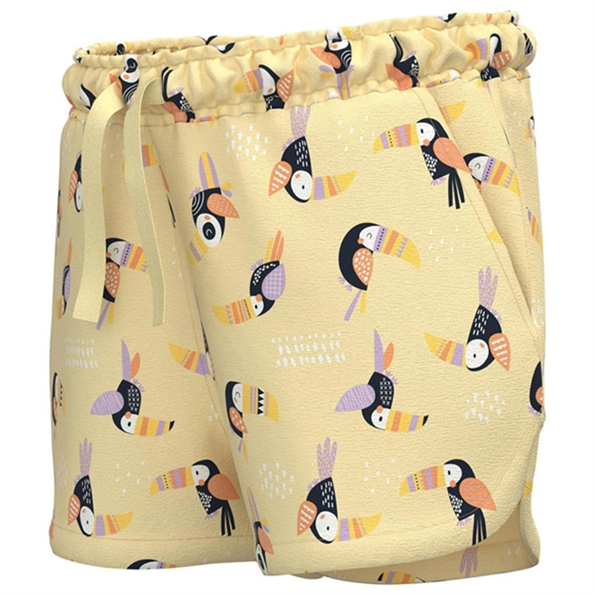 Name it Double Cream Toucan AOP Vigga Shorts 2