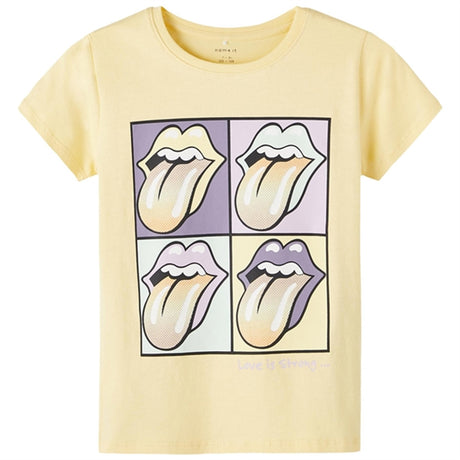 Name it Double Cream Mus Rolling Stones T-Shirt