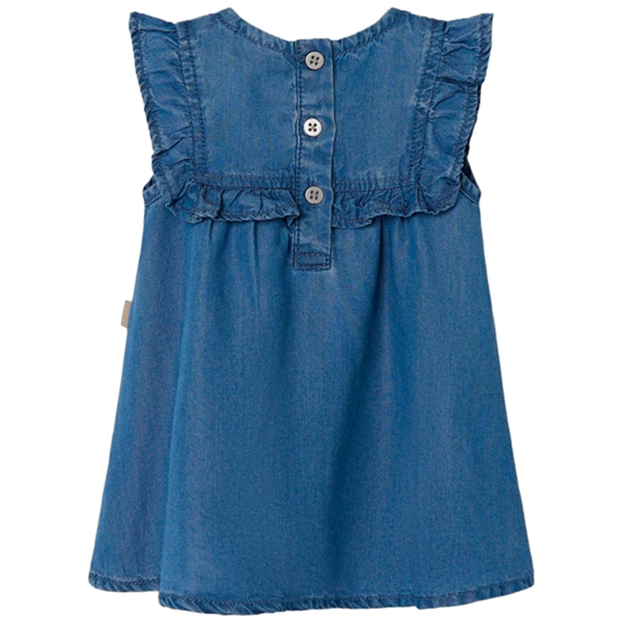 Name it Medium Blue Denim Trine Dress 3