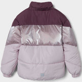 Name it Arctic Dusk Mille Puffer Jacket Block Foil Noos