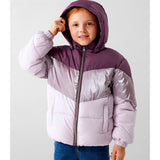 Name it Arctic Dusk Mille Puffer Jacket Block Foil Noos