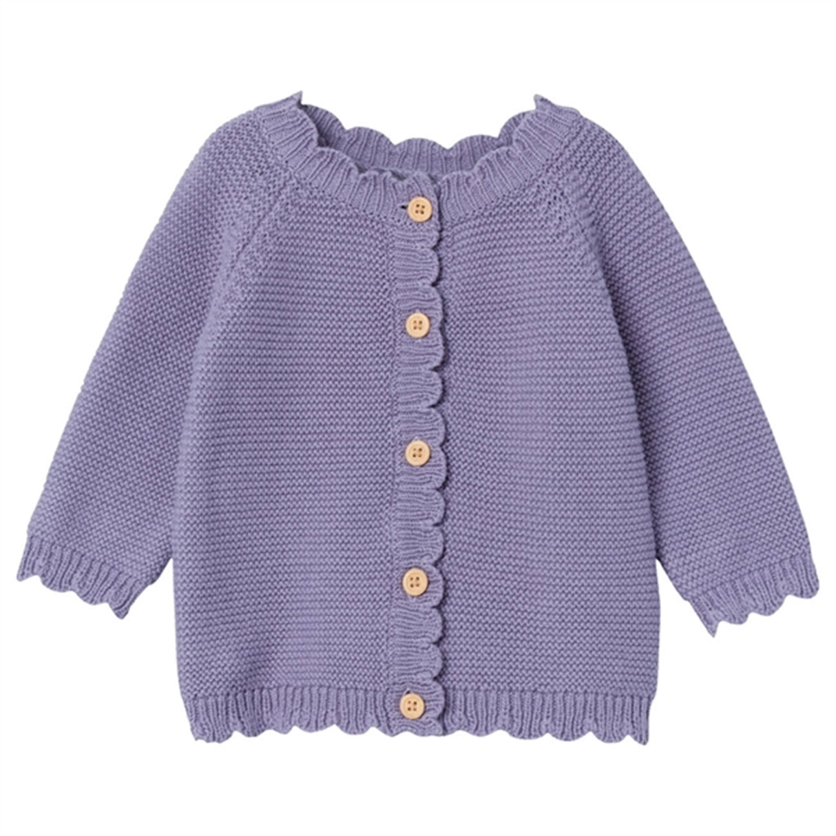 Name it Lavender Gray Kisille Knit Cardigan