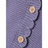 Name it Lavender Gray Kisille Knit Cardigan 2