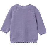 Name it Lavender Gray Kisille Knit Cardigan 3