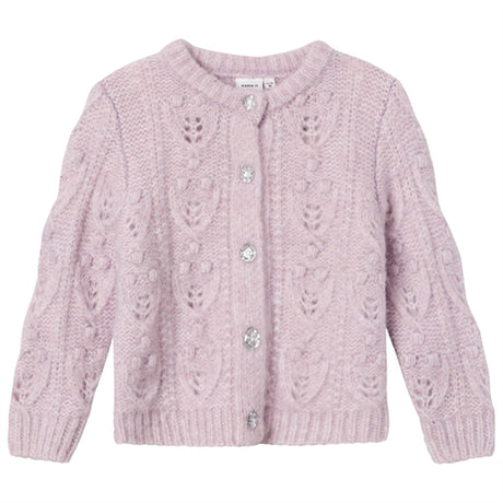 Name it Orchid Hush Lemille Knit Cardigan