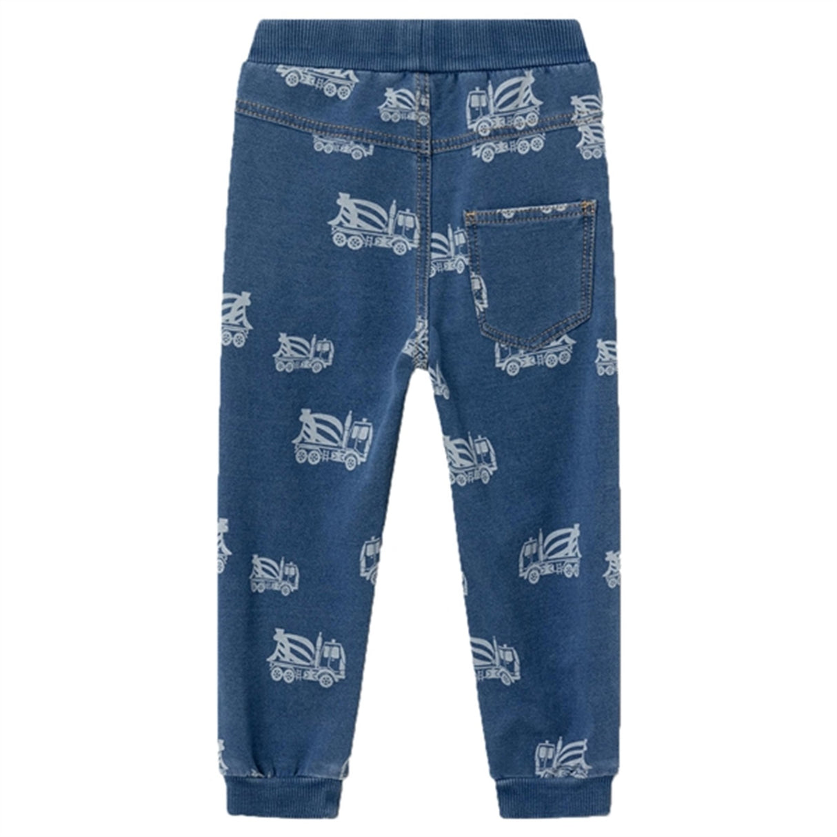 Name it Medium Blue Denim Ben Baggy Denim Sweatpants 3