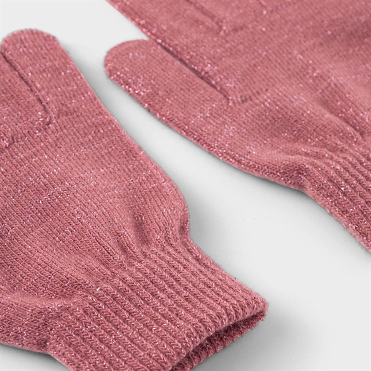 Name it Wistful Mauve Magic Glitter Gloves 3