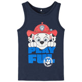 Name it Dark Sapphire Jabil Paw Patrol Tank Top noos