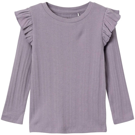 Name it Lavender Gray Lanna Blouse