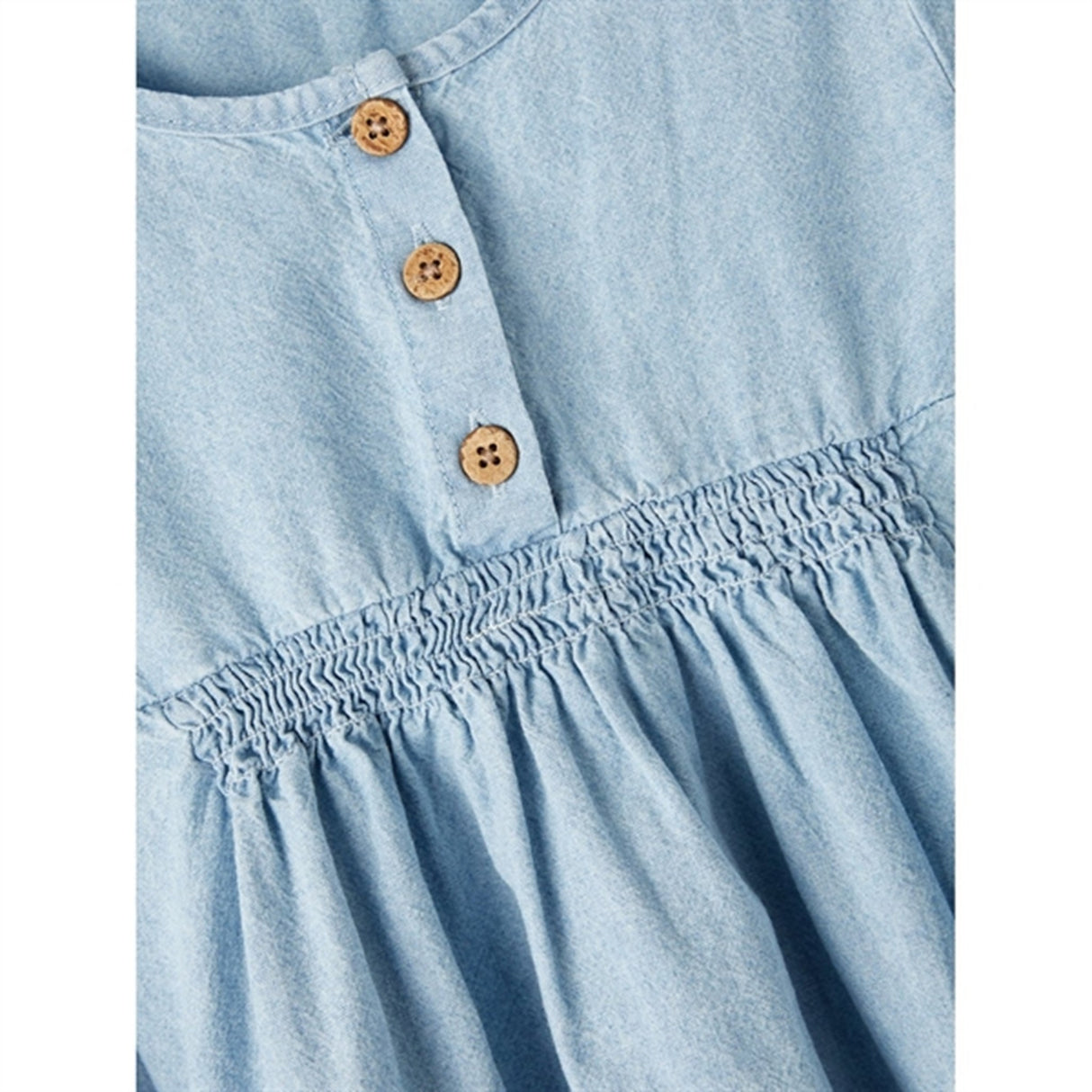 Lil'Atelier Light Blue Denim Lana Loose Dress 3