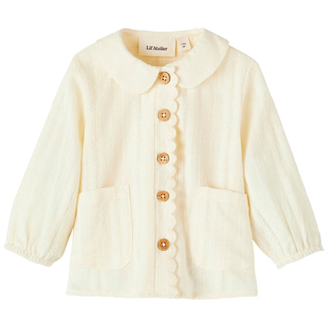 Lil'Atelier Turtledove Naja Loose Shirt