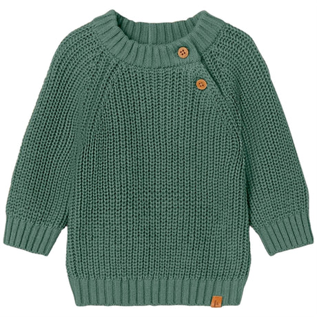 Lil'Atelier Laurel Wreath Emlem Knit Blouse