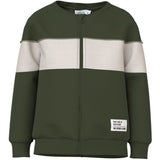 Name it Rifle Green Nulle Sweat Cardigan 3