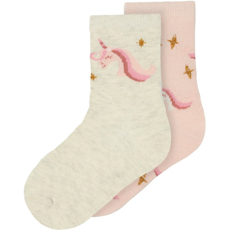 Name it Peyote Melange Nora Socks 2-pack