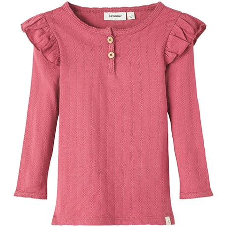 Lil'Atelier Dry Rose Nala Slim Blouse