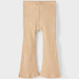 Lil'Atelier Warm Sand Niva Bootcut Leggings 4