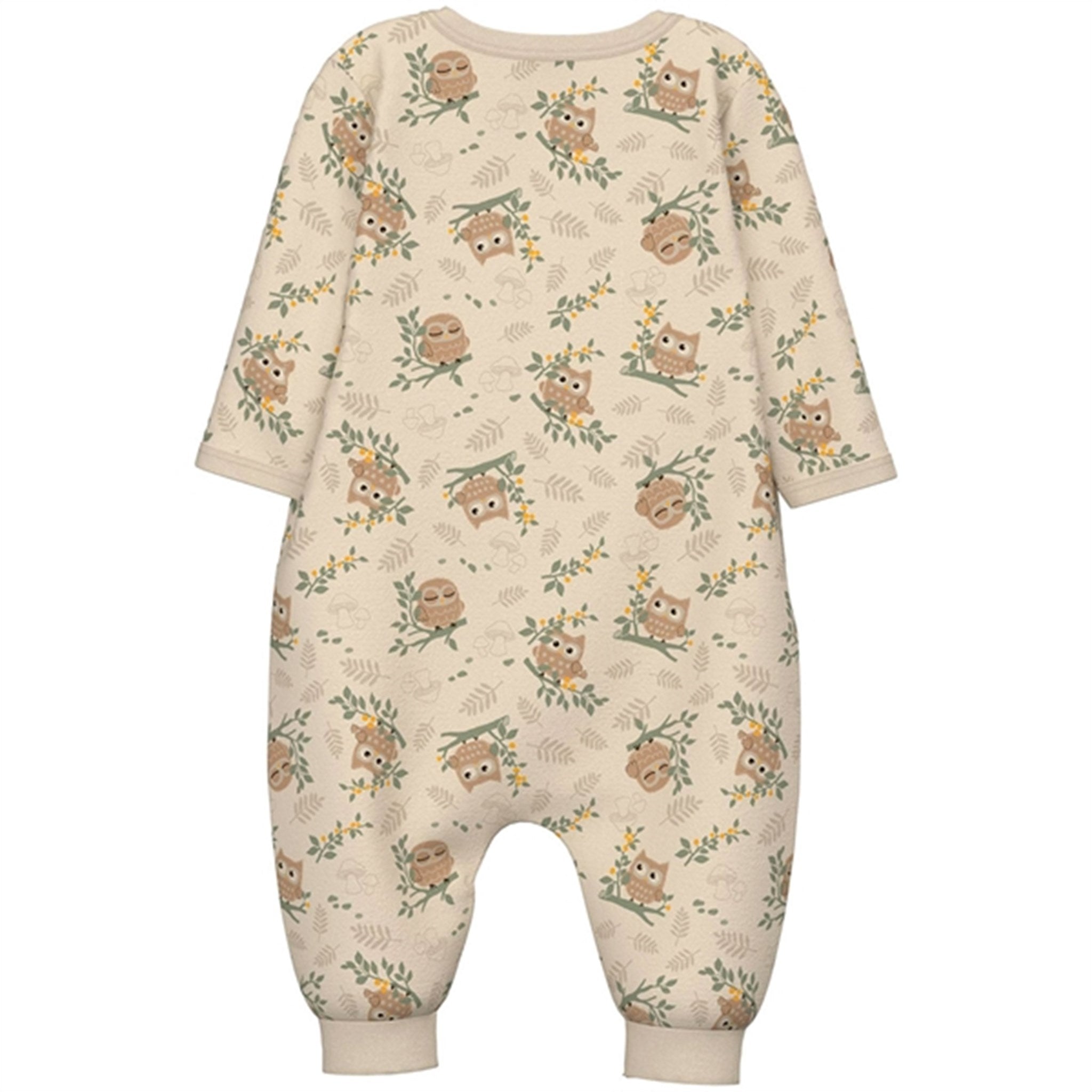 Name it Fog Owl Nightsuit with Zipper 4