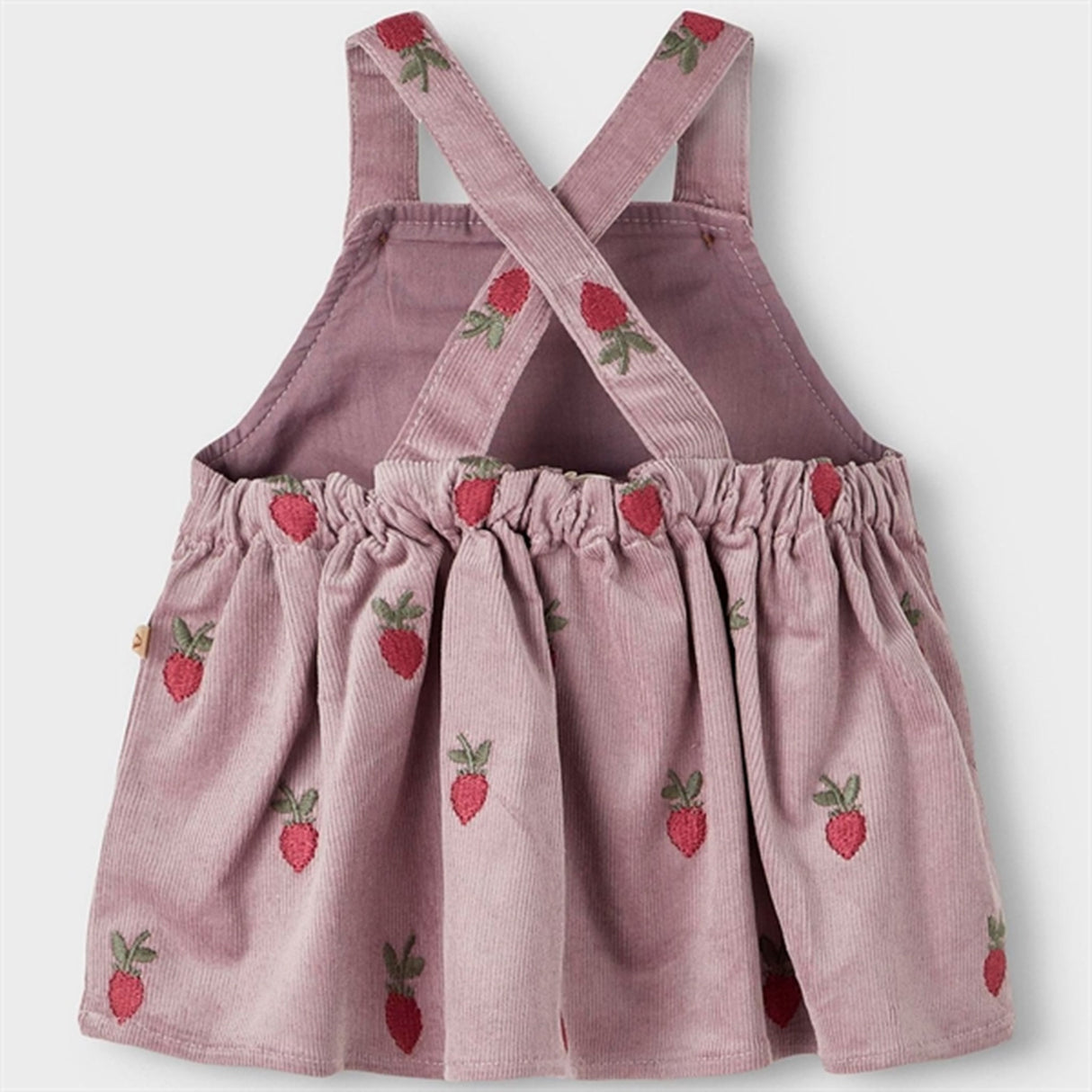 Lil'Atelier Quail Nelly Loose Corduroy Spencer Dress 2