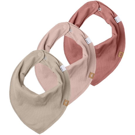 Name it Rose Smoke Yvettenayan Bib 3-pack