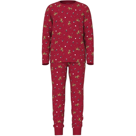 Name it Jester Red Vismas Pajamas