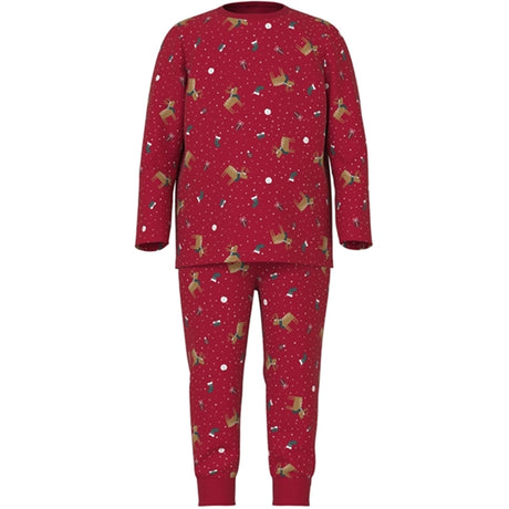 Name it Jester Red Vismas Pajamas