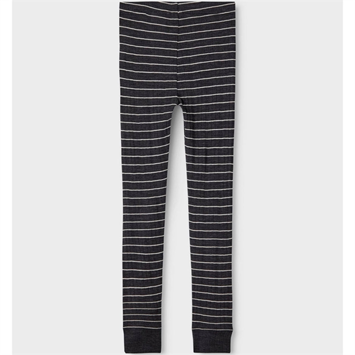 Name it Blue Graphite Stripes Wang Wool Needle Stripe Leggings 2