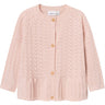 Name it Rose Smoke Remille Knit Cardigan