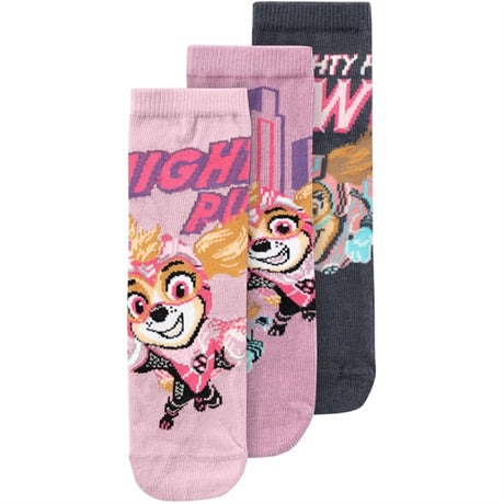 Name it Lavender Mist Odassa Paw Patrol Socks 3-pack